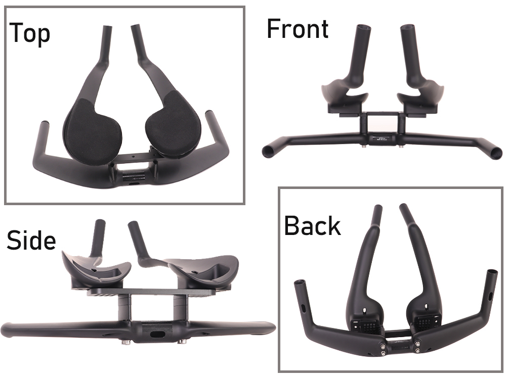 VB-TT-023 New T47 Carbon Fiber Time Trial Frame Set Disc integrated cables
