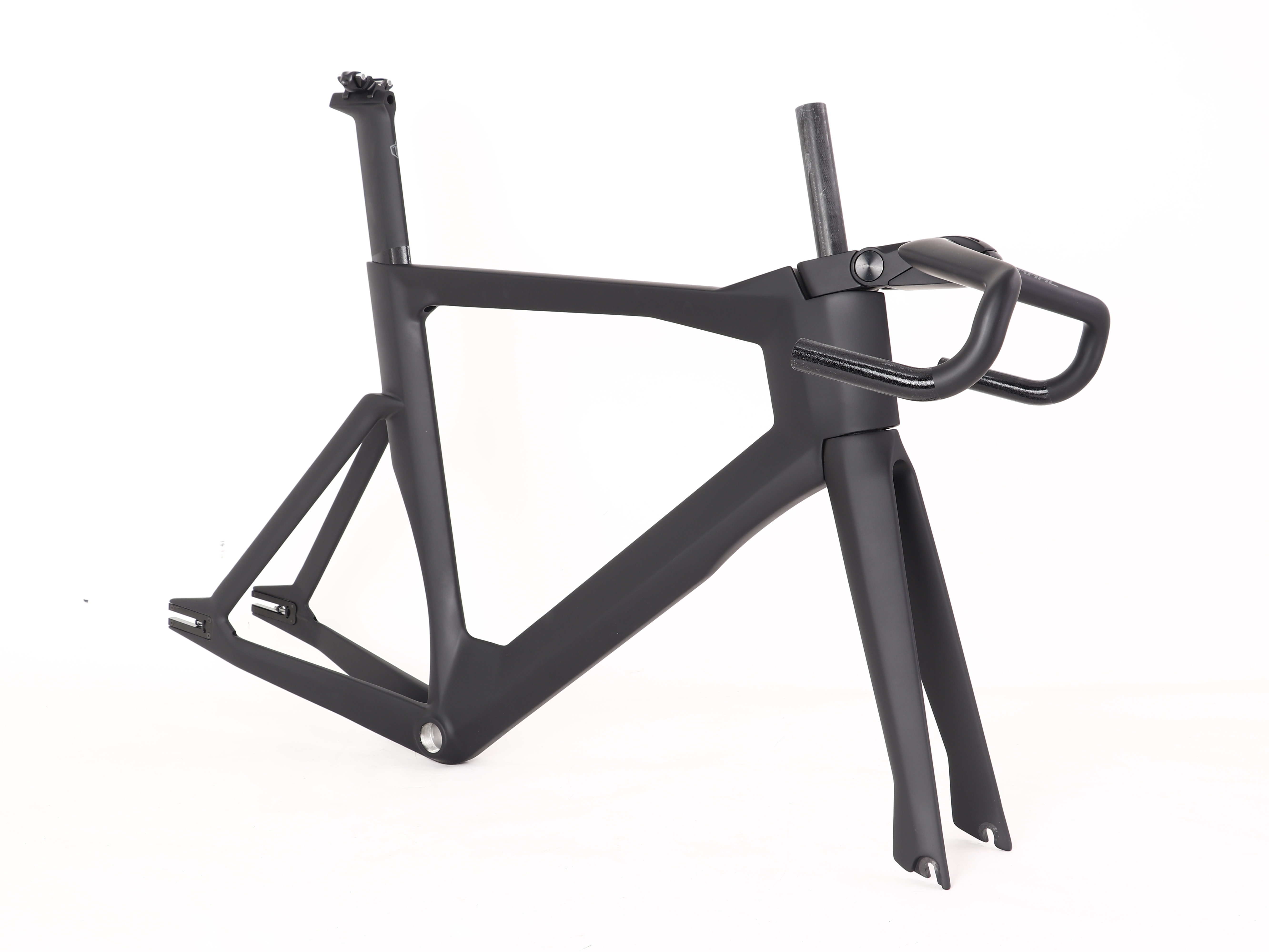 Fashion carbon track frameset