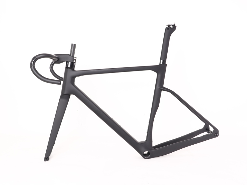 VeloBuild 2023 New CX-002 Carbon Fiber Cyclocross Frame Full Inner Routing