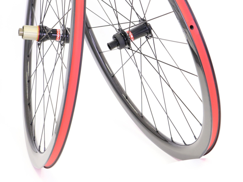Tubeless 35-27 Carbon Fiber Gravel & Cyclocross Wheelset