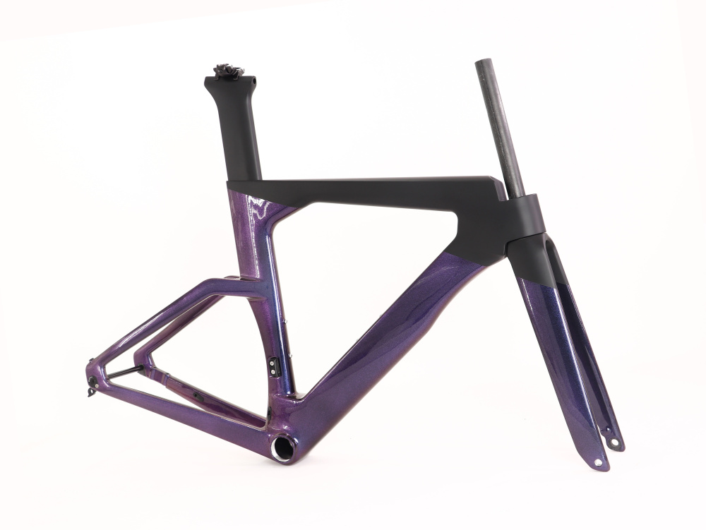 VB-TT-023 Carbon TT Frame Purple Chameleon