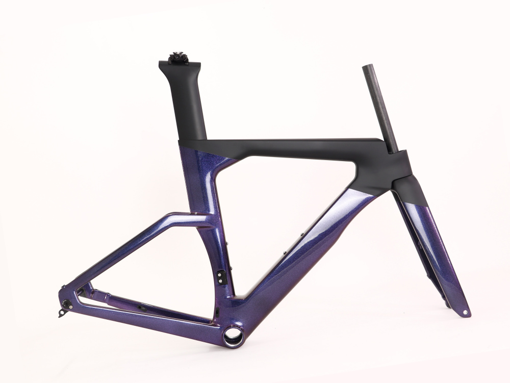 VB-TT-023 Carbon TT Frame Purple Chameleon