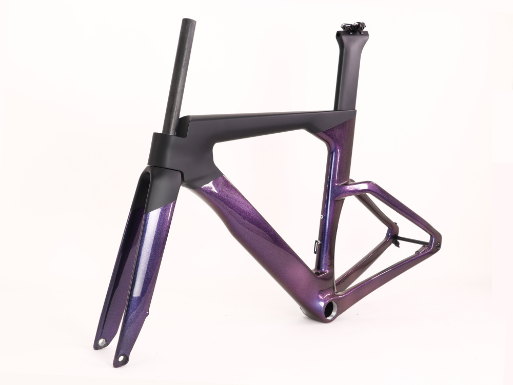 VB-TT-023 Carbon TT Frame Purple Chameleon
