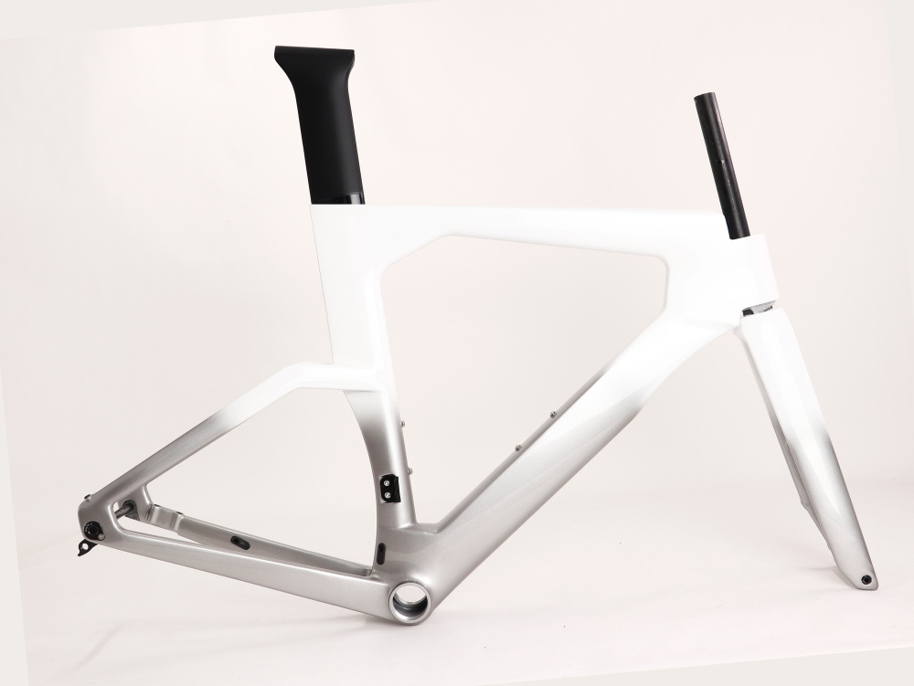 VB-TT-023 Carbon TT Frame Green Chameleon