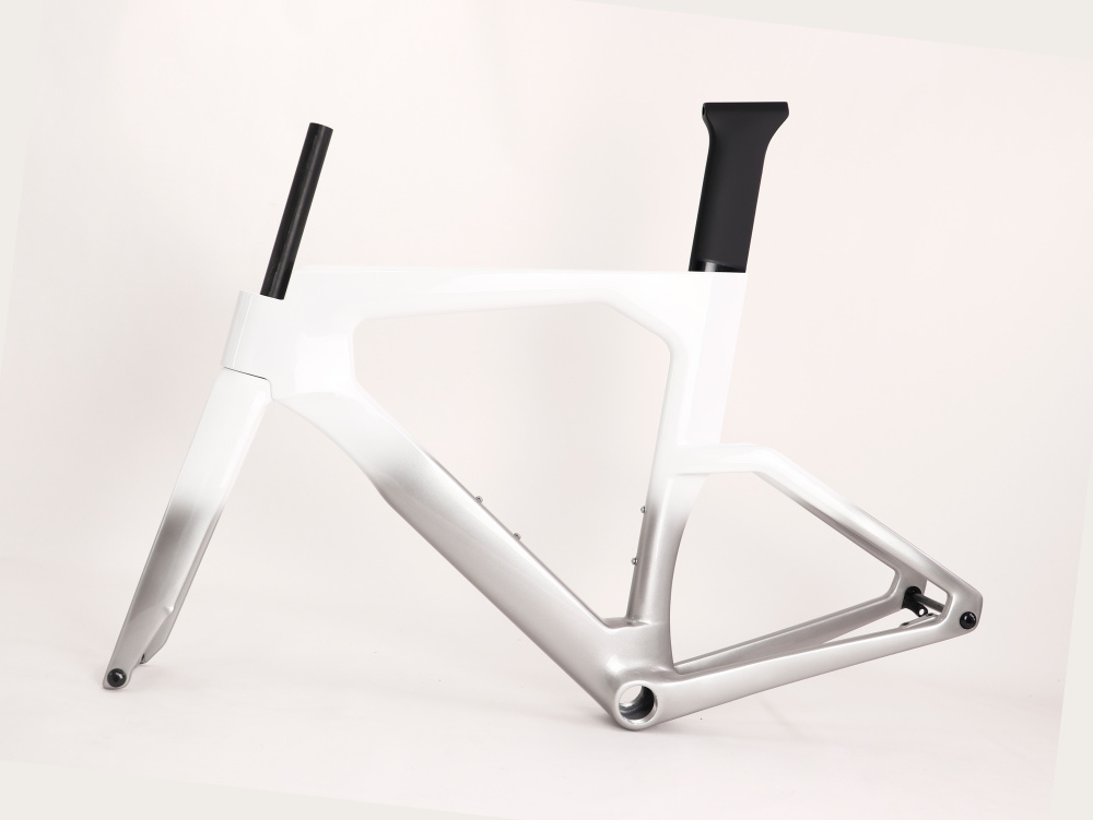 VB-TT-023 Carbon TT Frame Green Chameleon