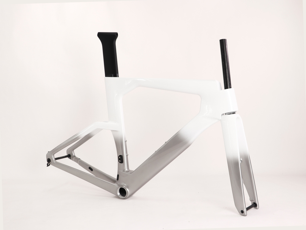 VB-TT-023 Carbon TT Frame Green Chameleon