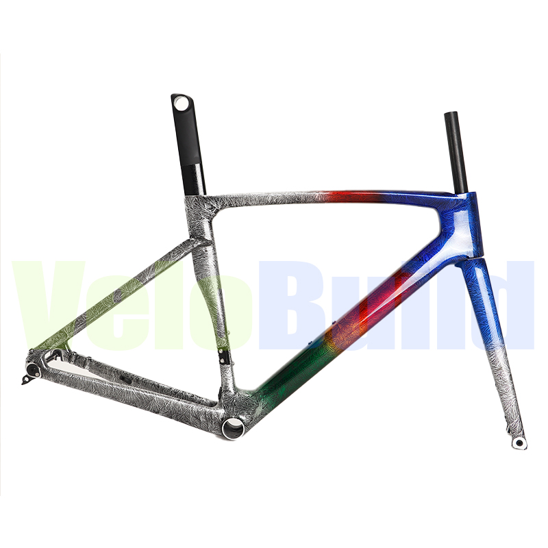 VeloBuild VB-R-268 Carbon Road Biycle Frame IceBreak Multi Colors