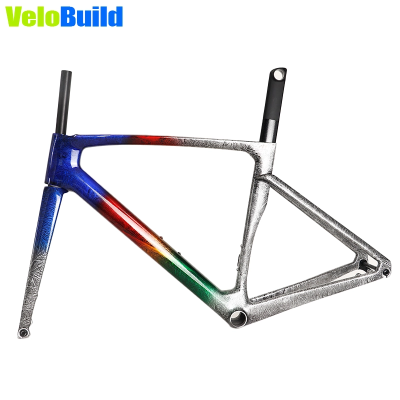 VeloBuild VB-R-268 Carbon Road Biycle Frame IceBreak Multi Colors
