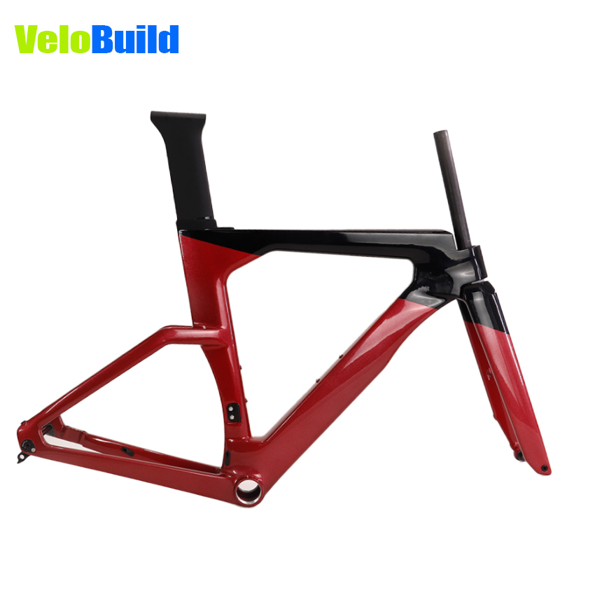 VB-TT-023 Carbon TT Bike Frame Metallic Red