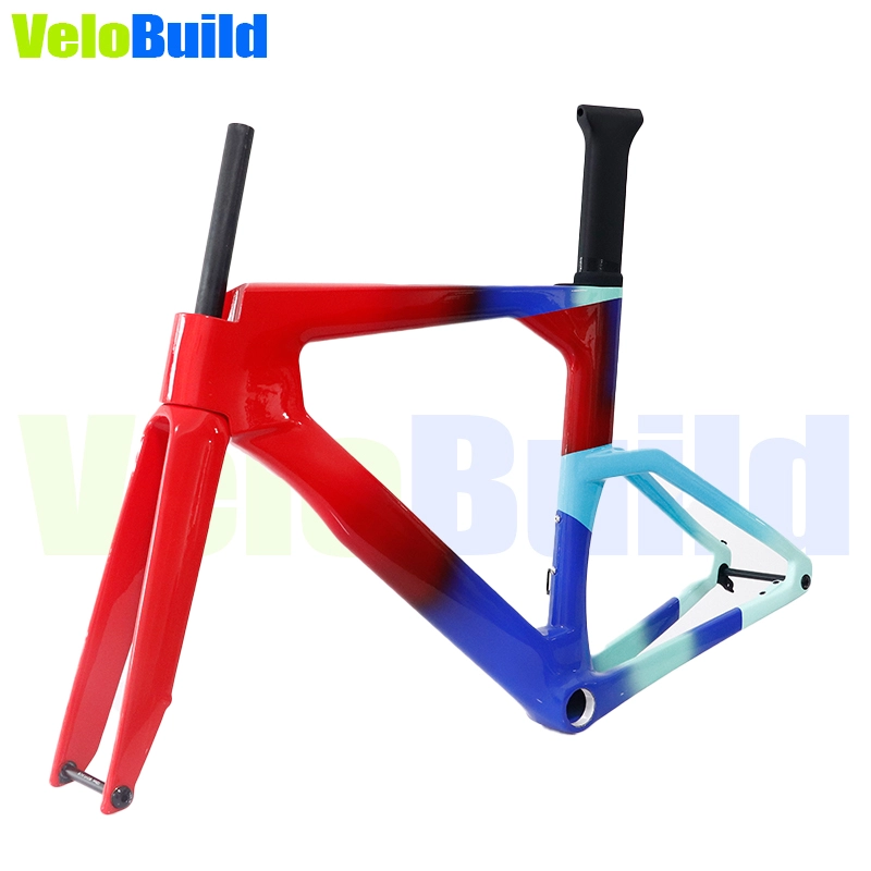 VB-TT-023 Carbon TT Bike Frame Colorful Bike Paint