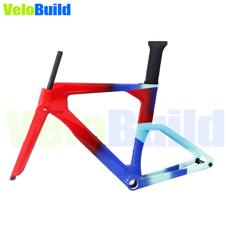 VB-TT-023 Carbon TT Bike Frame Colorful Bike Paint