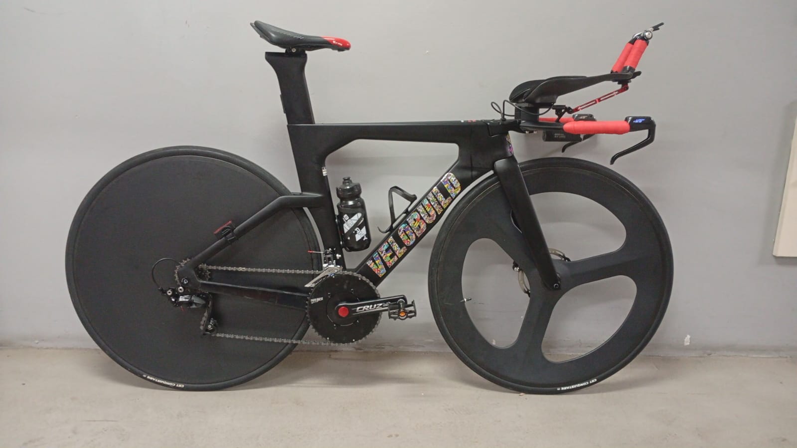 VB-TT-023 New T47 Carbon Fiber Time Trial Frame Set Disc