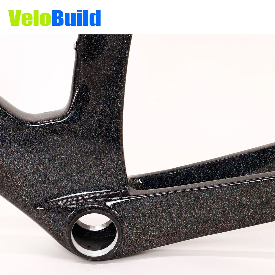 2026 VB-R-368 Carbon Fiber Aero Road Bike Frame Black Chameleon 