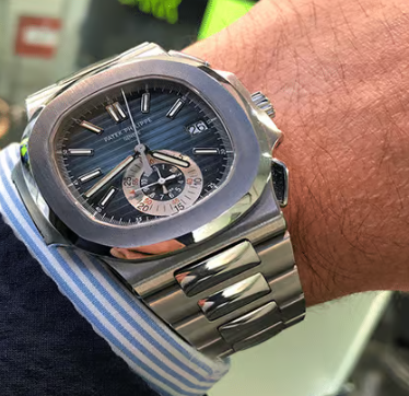 atek Philippe Nautilus Annual Calendar Moonphase 5726  Blue Dial