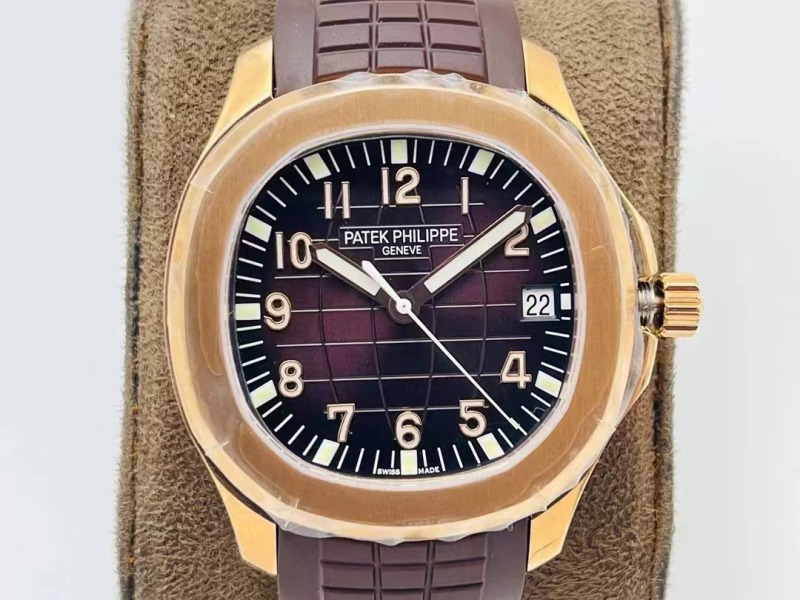 Patek Philippe Aquanaut Jumbo 5167R Rose Gold Brown Dial