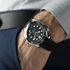 Omega Seamaster Black Dial 210.32.42.20.01.001