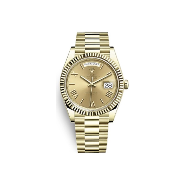Rolex Day-Date gold watch 228238