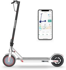 MAXSHOT Electric Scooter for Adults, 8.5/10/14" Tires, 19/22Mph, 350W/500W Motor, 21-28 Miles Range, Folding E-Scooter with Dual Suspension,APP Contro