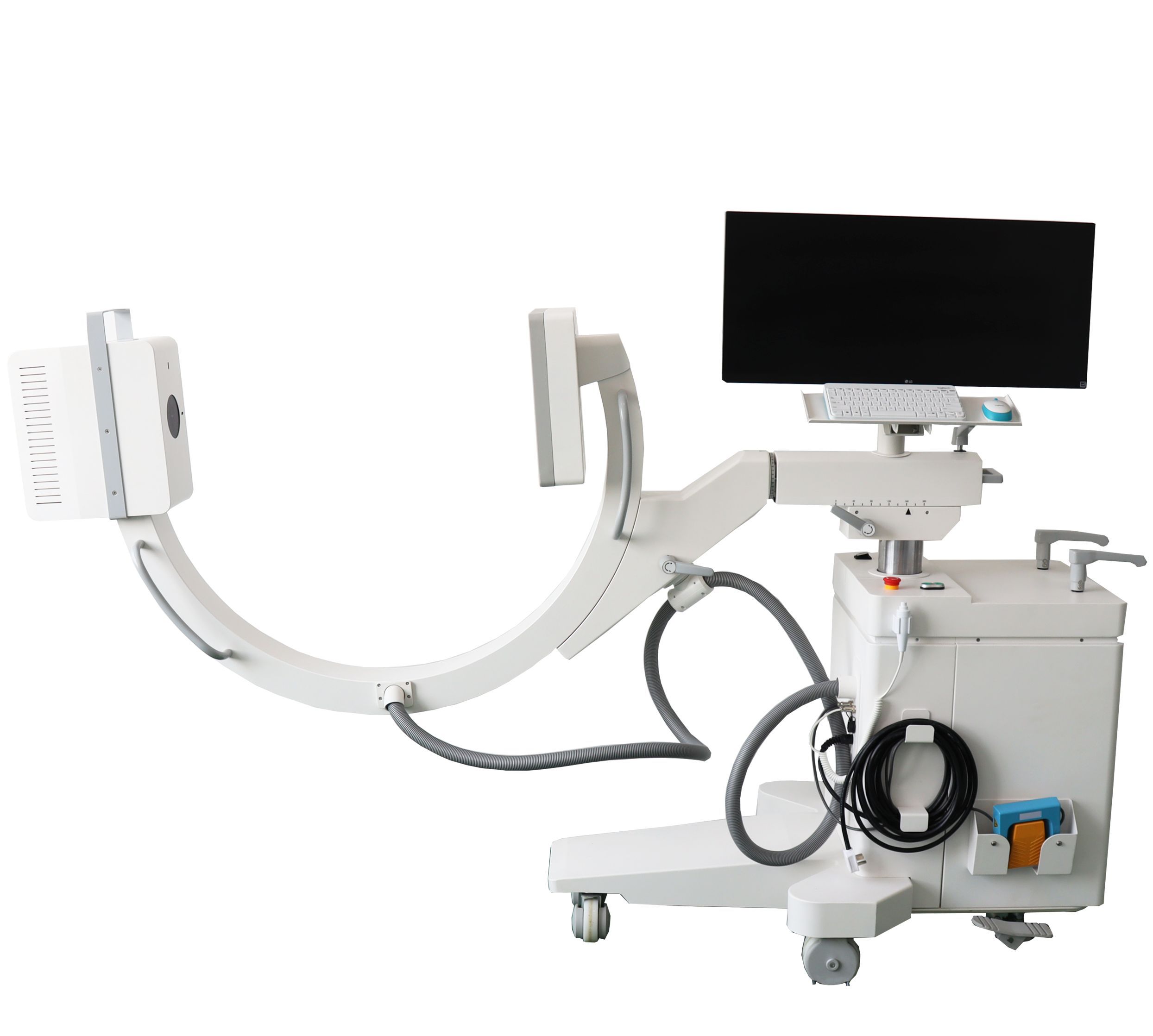 INC-5kW Mobile C-arm X-ray Machine(Flat-panel Detector)