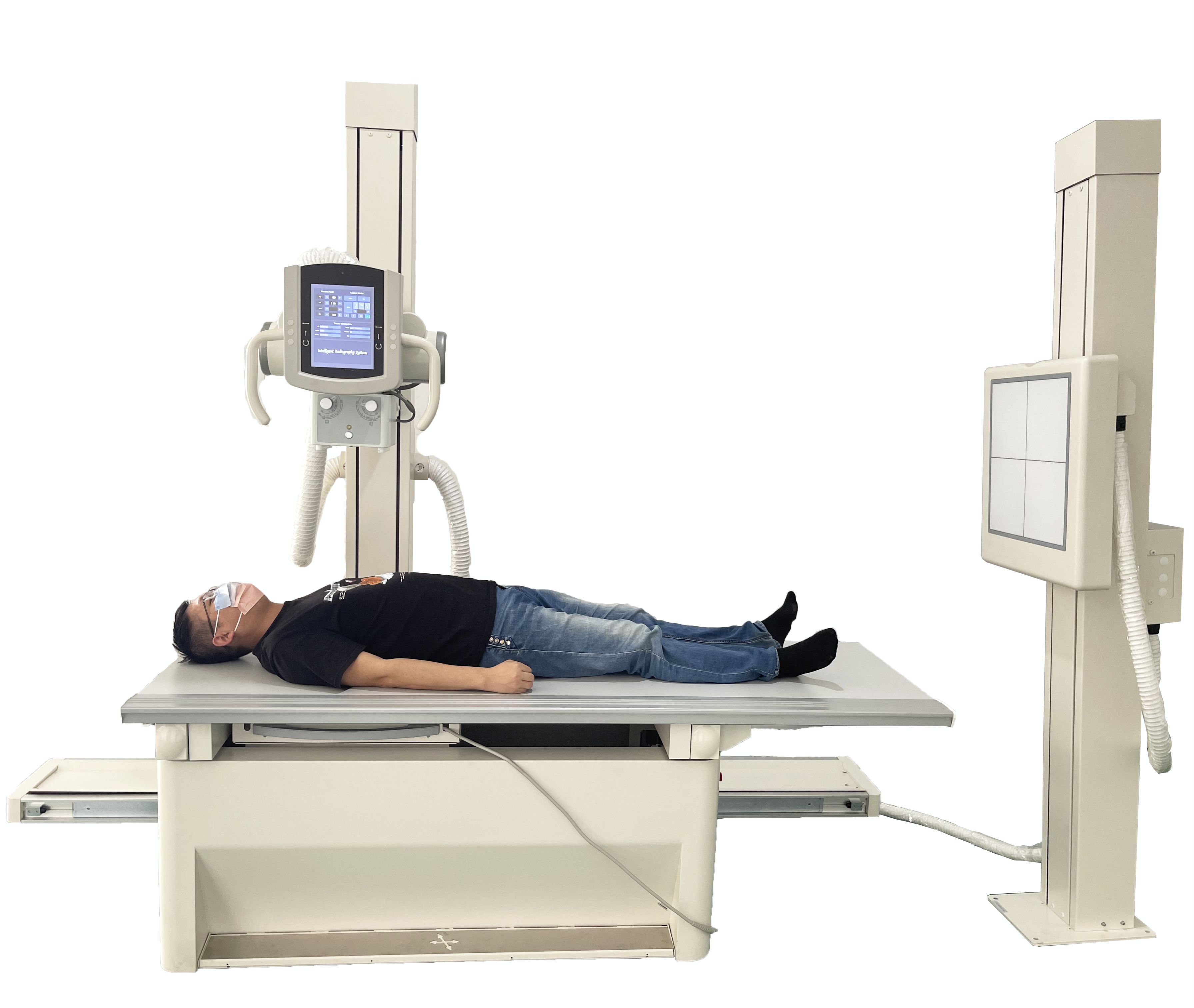 32kW 400mA Floor-mounted Digital Radiography System
