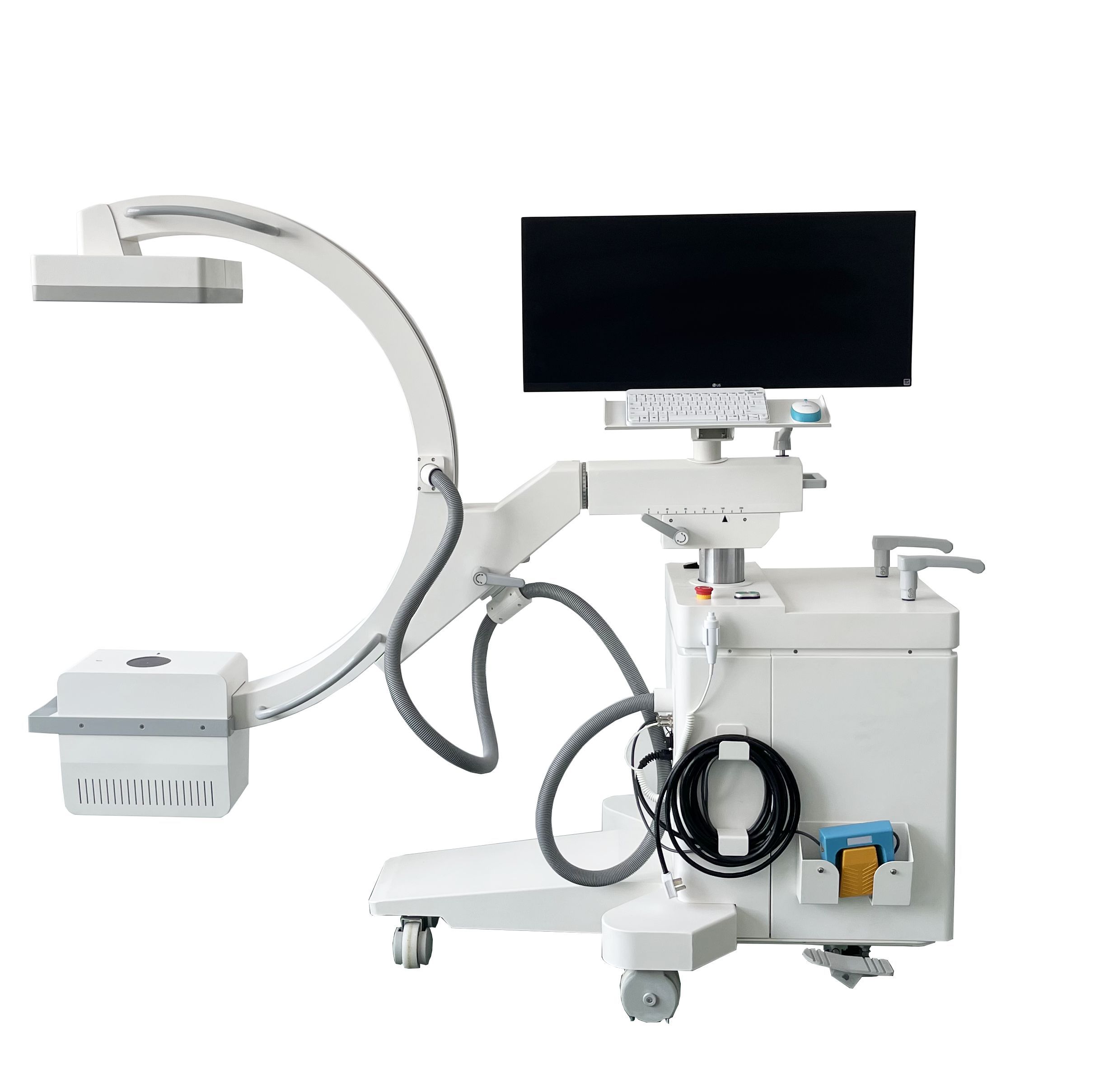 INC-15kW Mobile C-arm X-ray Machine(Flat-panel Detector)