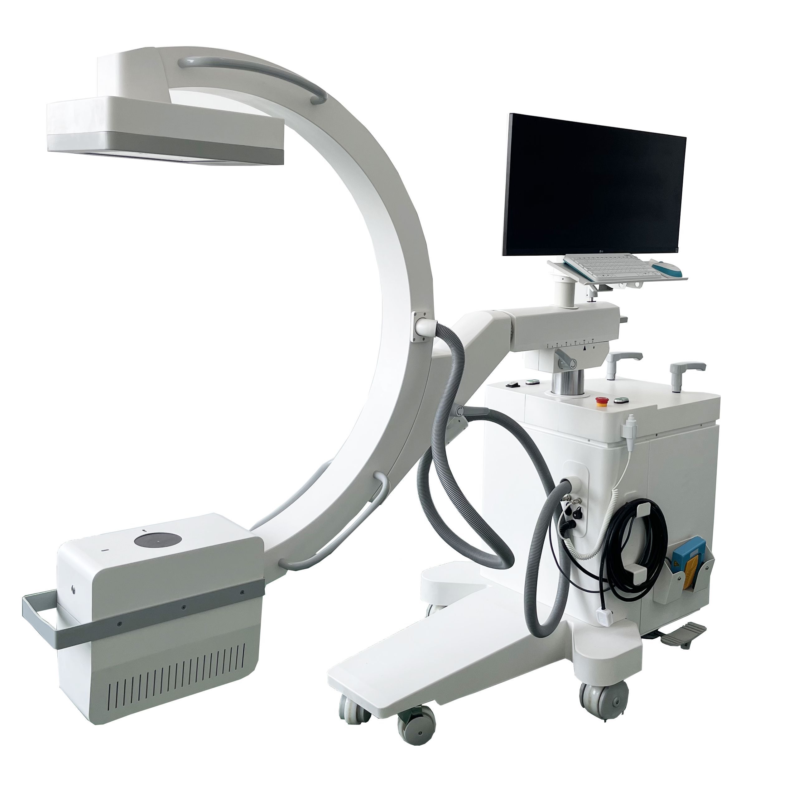 INC-5kW Mobile C-arm X-ray Machine(Flat-panel Detector)