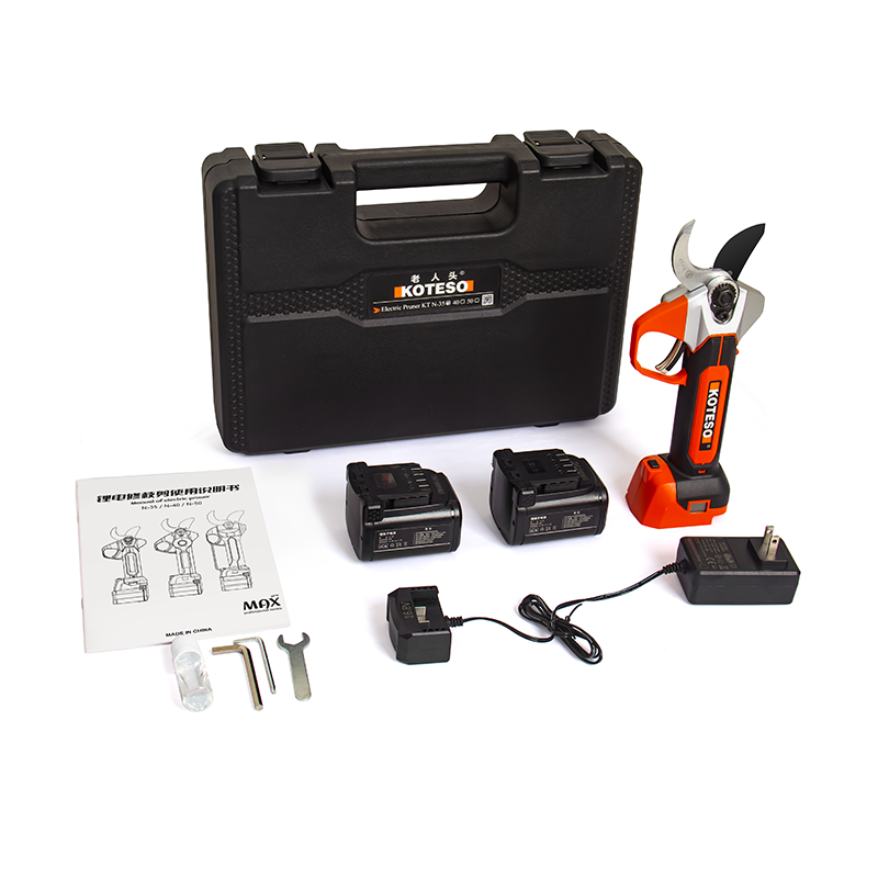 35mm Battery Pruning Shear With Power Display&Progressive Cutting