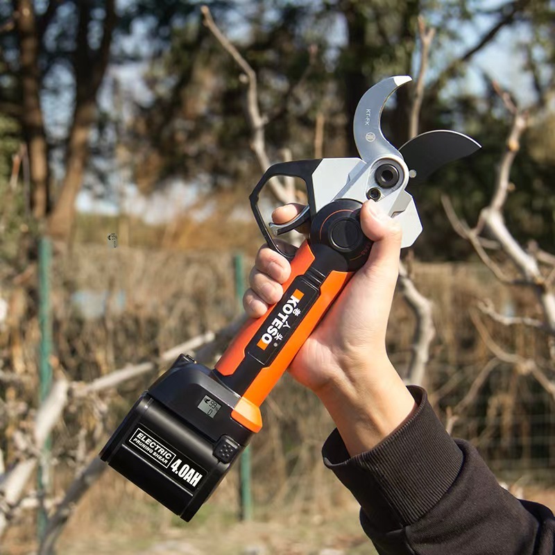 40mm Battery Pruning Shear With Power Display&Progressive Cutting