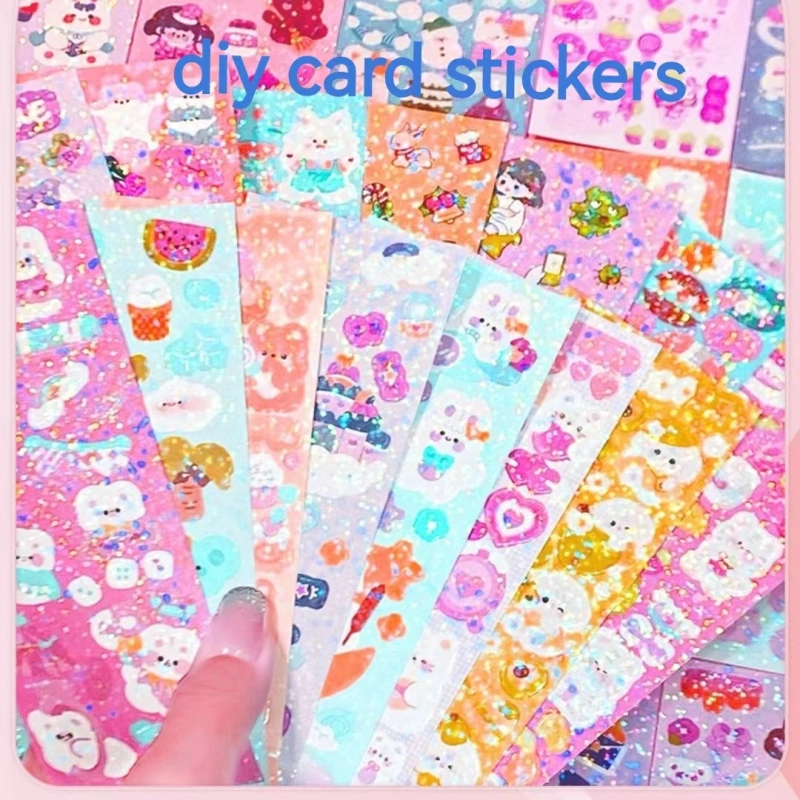 diy card sticker
