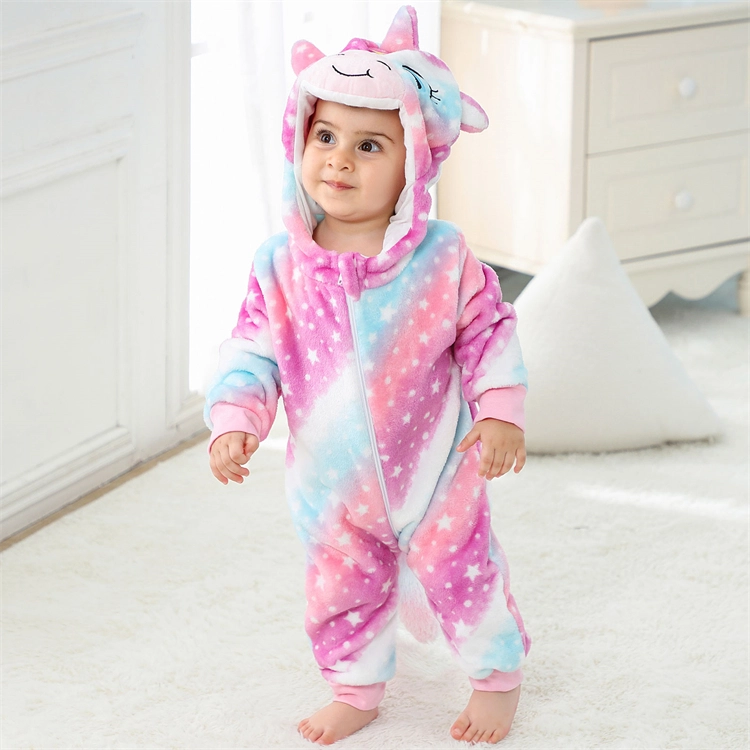 Michley Factory Halloween Boys Animal Clothes Color Infant Unicorn Jumpsuits Newborn Girls Baby Romper  XKDJ