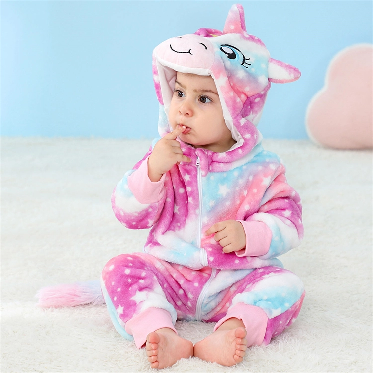 Michley Factory Halloween Boys Animal Clothes Color Infant Unicorn Jumpsuits Newborn Girls Baby Romper  XKDJ