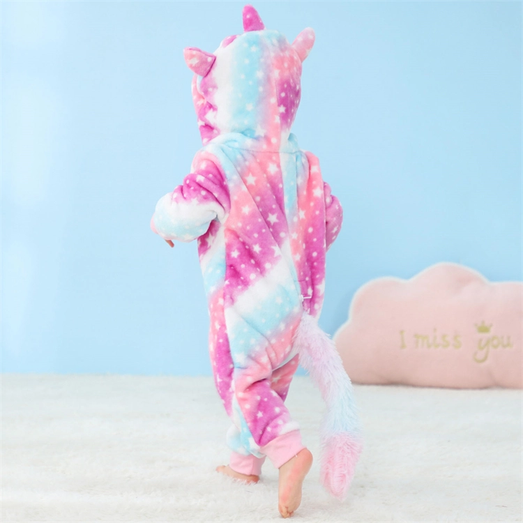 Michley Factory Halloween Boys Animal Clothes Color Infant Unicorn Jumpsuits Newborn Girls Baby Romper  XKDJ