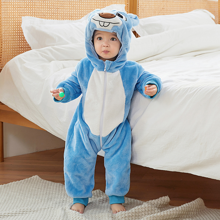 MICHLEY New Arrival Kids Animal Cosplay Jumpsuits Cute Infant Newborn Rompers Unisex Boys Baby Clothing ASF16