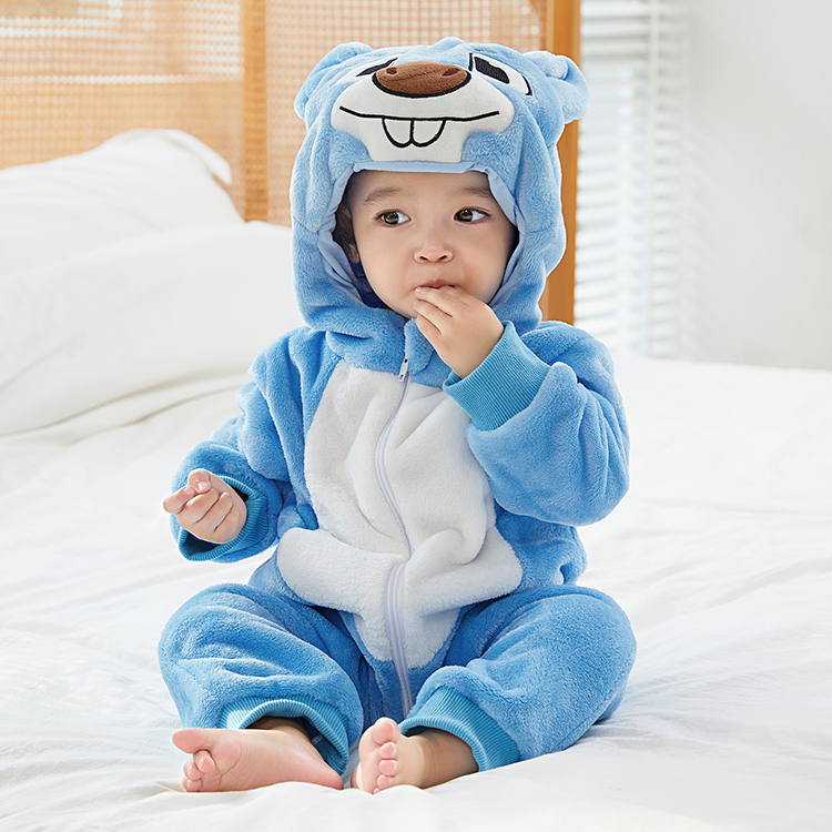 MICHLEY New Arrival Kids Animal Cosplay Jumpsuits Cute Infant Newborn Rompers Unisex Boys Baby Clothing ASF16