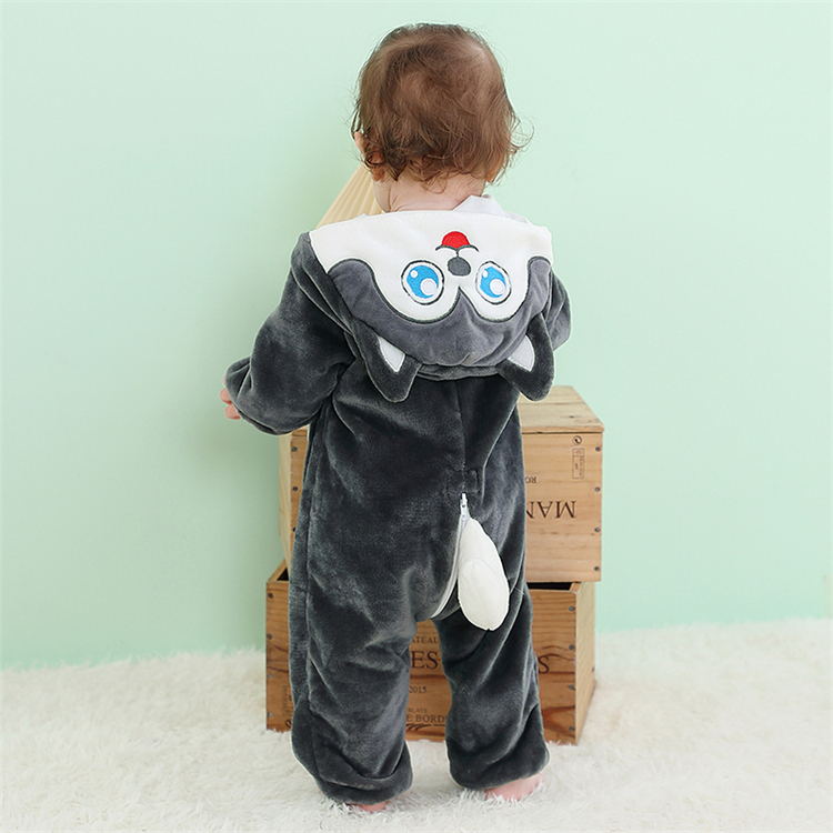 MICHLEY Customized Cartoon Onesie Winter Boys Pajamas Girls Cosplay Clothes Baby Romper Jumpsuit ASF14