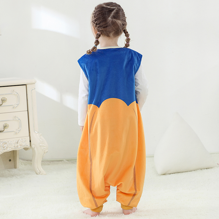 Michley Girls Halloween Pumpkin One Piece Rompers Boys Sleeveless Kids Sleeping Bag Baby Pajamas SD07-NG