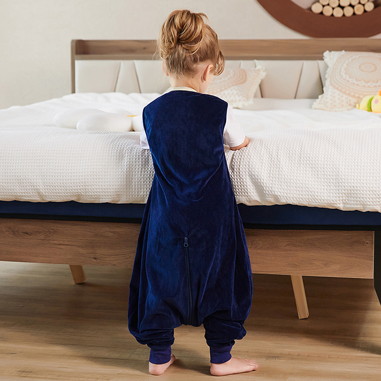 Michley Factory Kids Unisex Pajamas Toddler Cartoon Sleeping Bag Autumn Pajamas Sleeveless Nightgowns for Girl SD04-DB