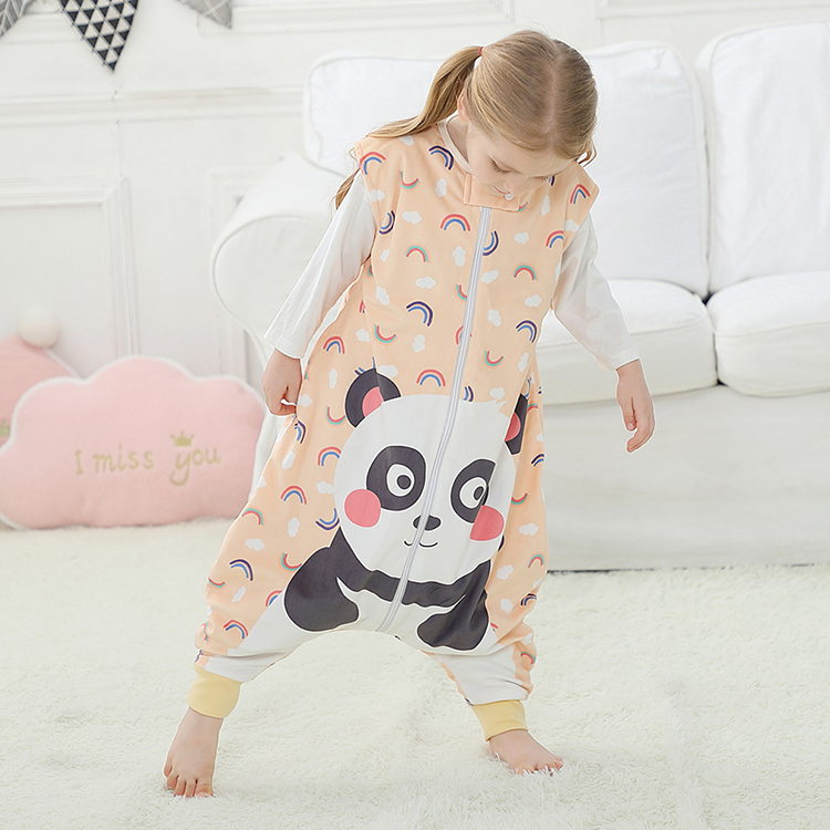 Michley Infant Panada Nightgown Kids Summer Sleeveless Sleeping Bag Children Boys Pajamas SD06-XM