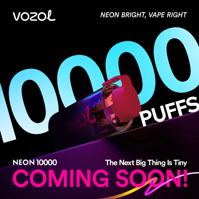 Top Sale 2024 Pod 10000 Puffs Vozol neon 10000 Puff Bar Vaper Empty Vapes Wape Disposable Vape