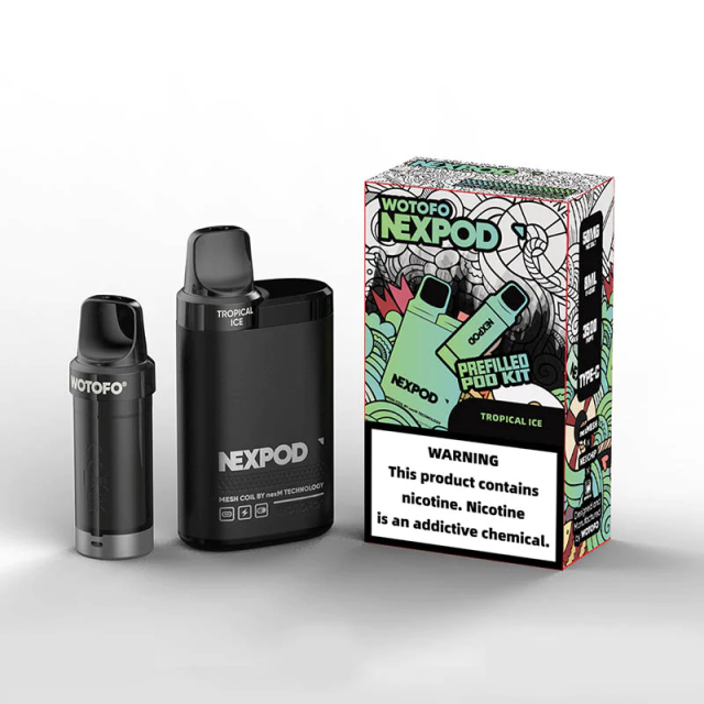 Hot Sale 2024 Pod Vaporizer Juice 10000 Puffs Wotofo nexpod Crystal Disposable Vape