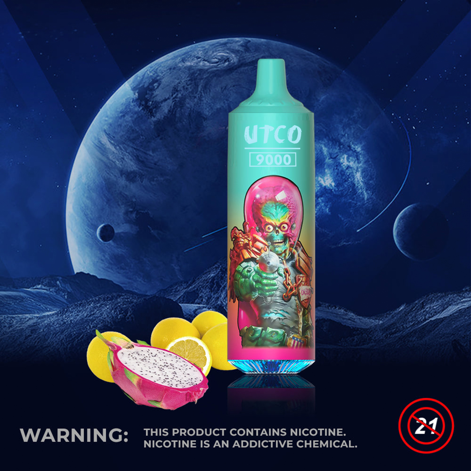 Factory 2024 Pod Taste Better 10000 Puffs Utco aliens Fruit Flavors ...