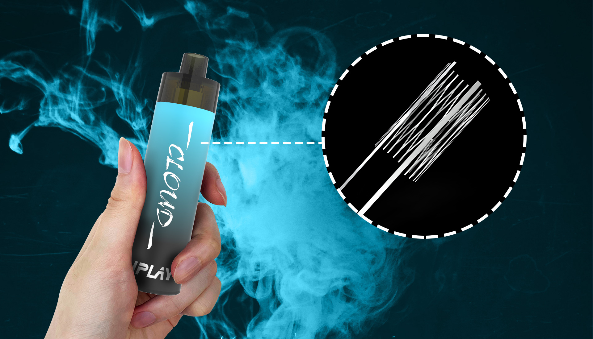 IPLAY CLOUD DISPOSABLE 03OHM MESH COIL