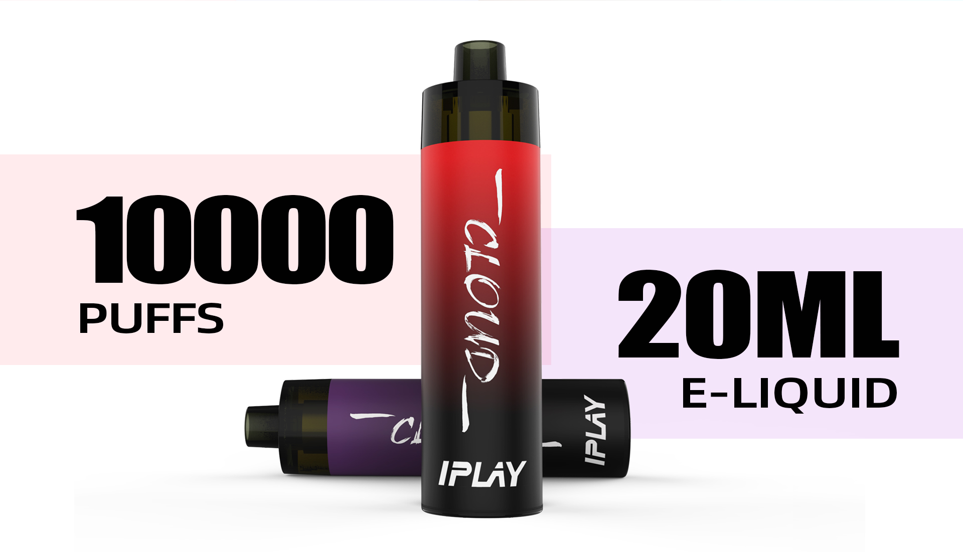 IPLAY CLOUD DISPOSABLE 10000 PUFFS 25ML ELIQUID1