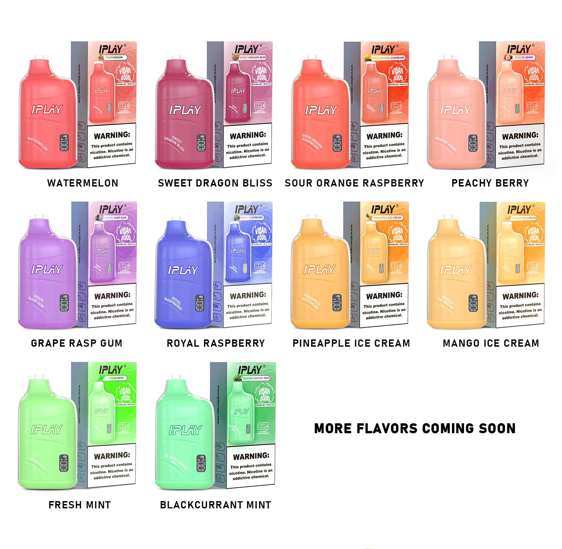 Iplay vibar 3 iplay vibar disposable vape flavors