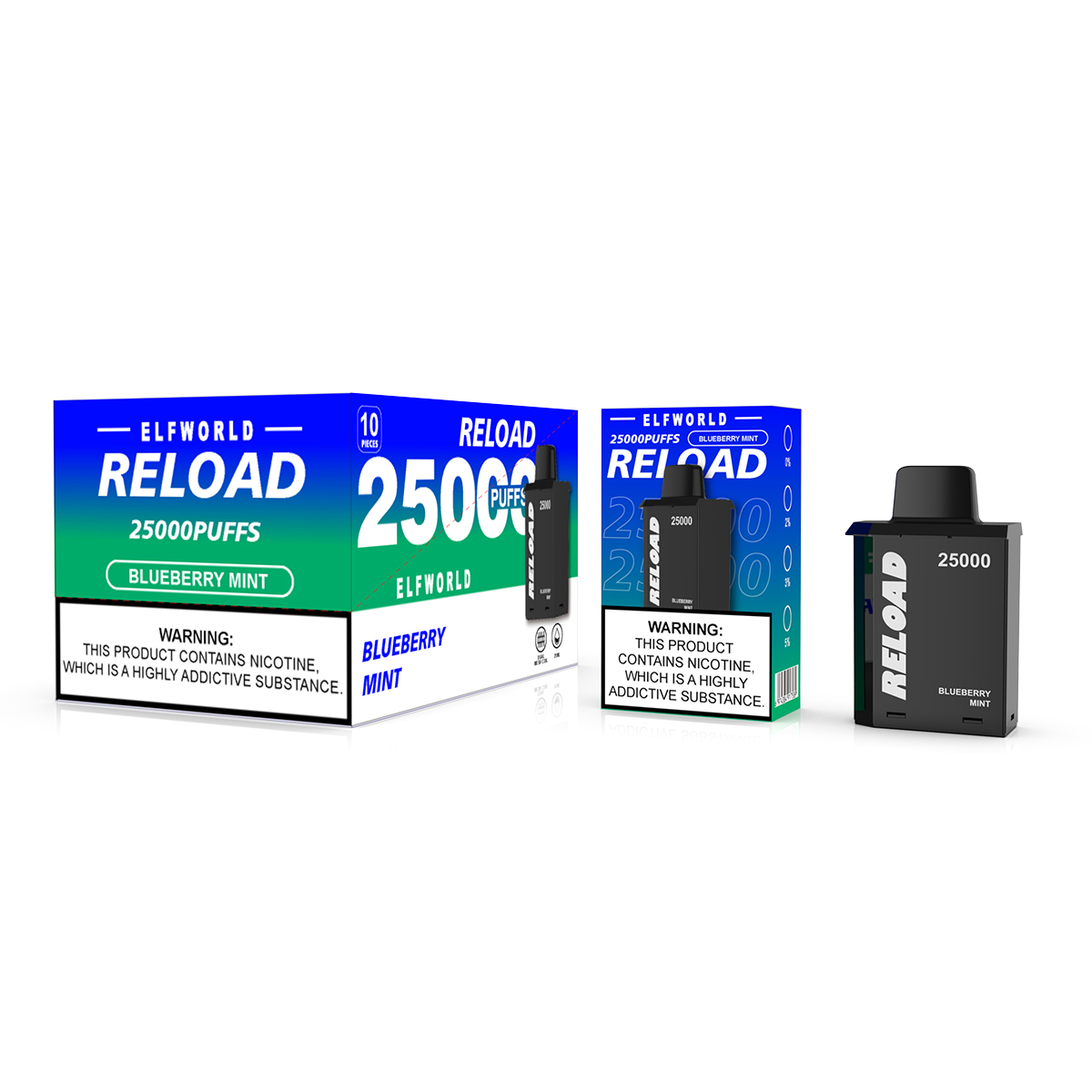 Elfworld Reloda 25000 Cartridges 4 11100021137
