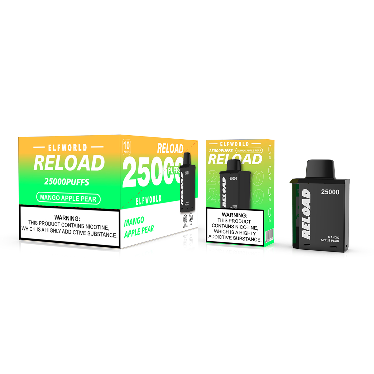 Elfworld Reloda 25000 Cartridges 5 11100031136