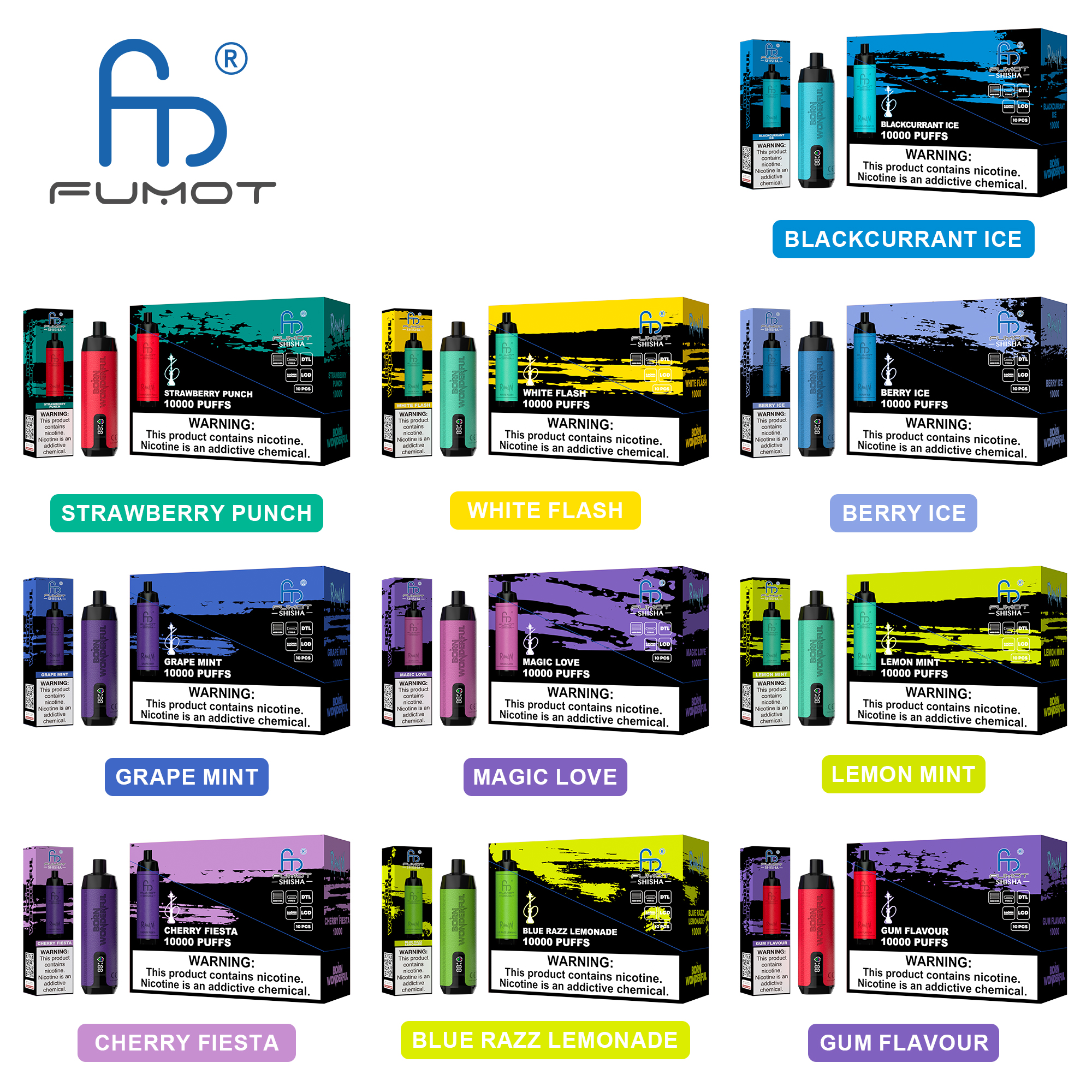Fumot shisha 10000 4 3 09af