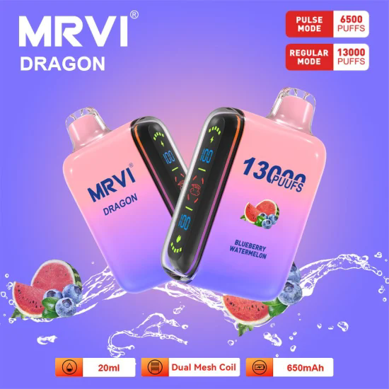 Mrvi Dragon 13000 5 Original Factory Mrvi Dragon 13000 Puffs Pulse 6500 Puff Disposable Vape E Cigarette Devicewebp