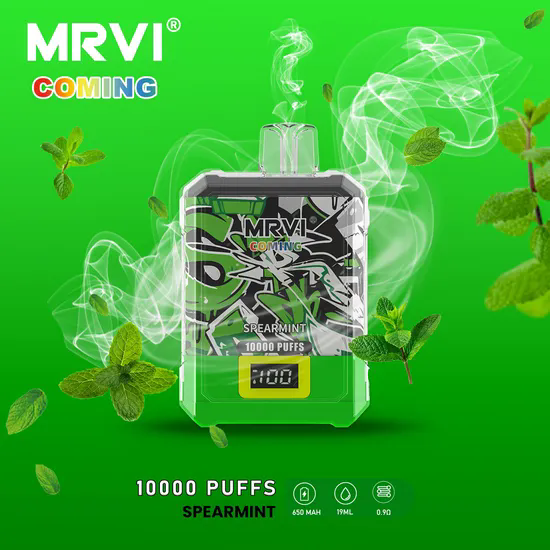 Puff Distributors New Model Original Manufacturer Electronic Cigarette Vaporizer Pen Mrvi Bar Comming 10000 Puffs Disposable Vape Puff Barwebp3 ba63