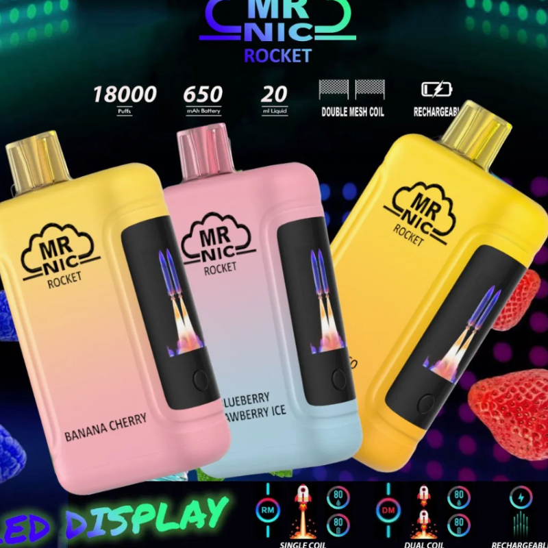 Mr Nic Rocket 18000
